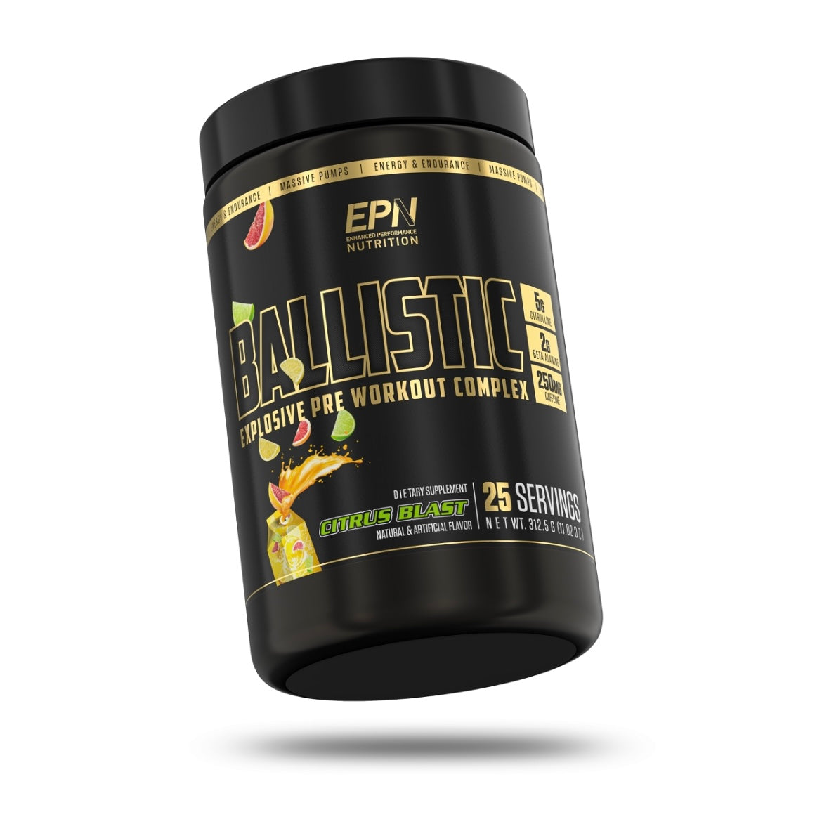 XXL Nutrition - Blast! Pre Workout Zonder Cafeďne - Citruline Malaat